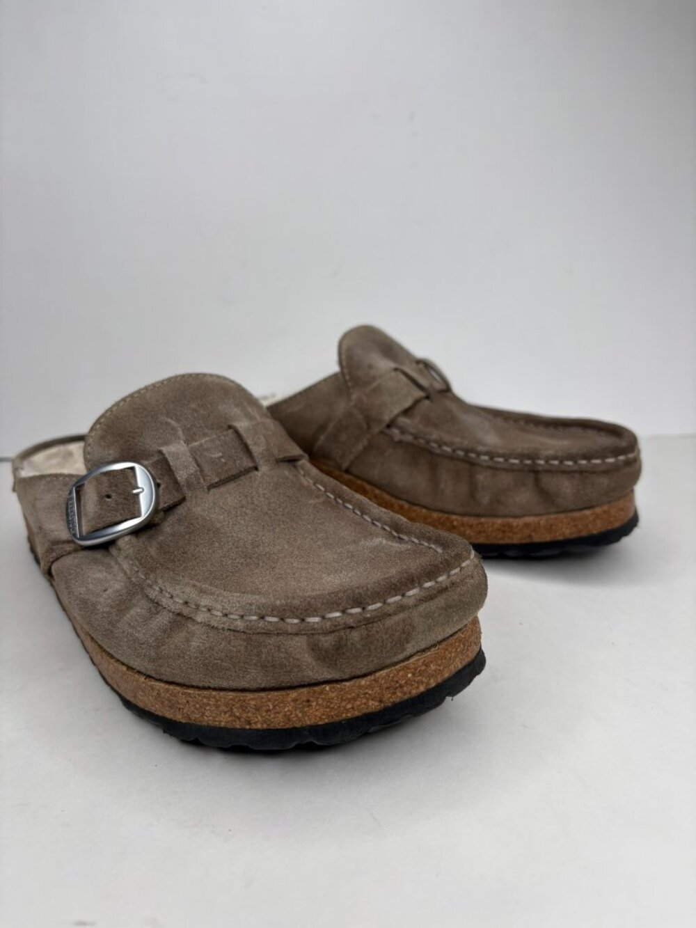 Birkenstock Buckley Shearling Lined Clog – Taupe – EU 40 / US Women’s 9